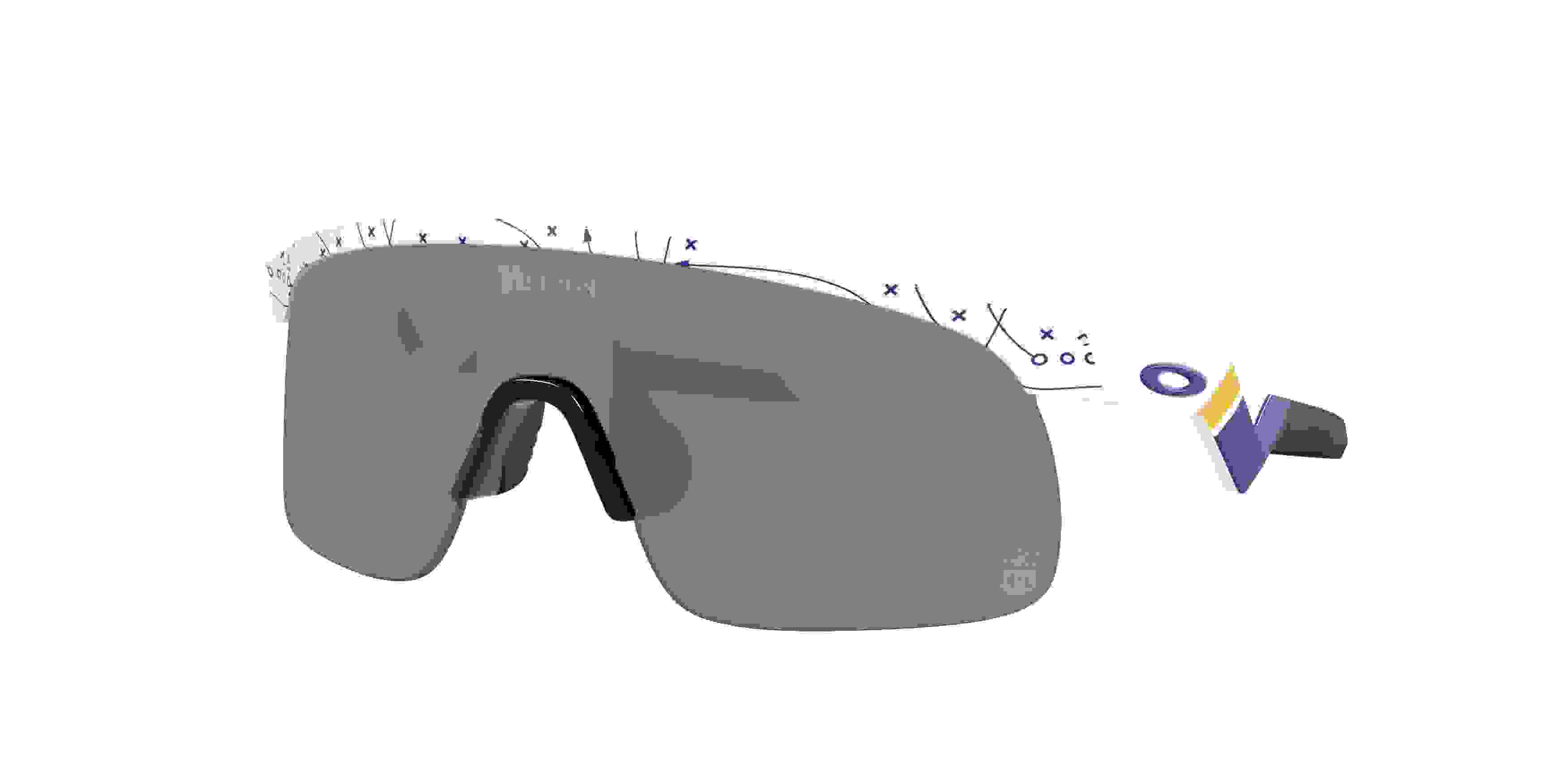 Oakley Minnesota Vikings Resistor Youth LensColor Prizm Black Sunglasses – 25 Play White